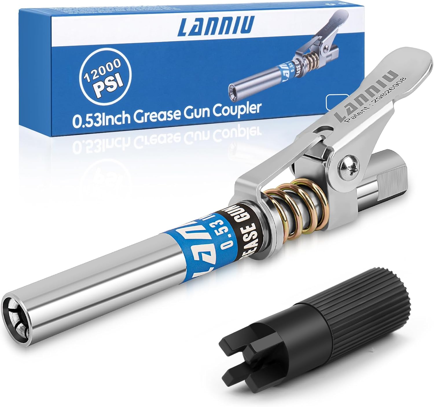 Strong Lock & Extra Reach Grease Coupler-L1071